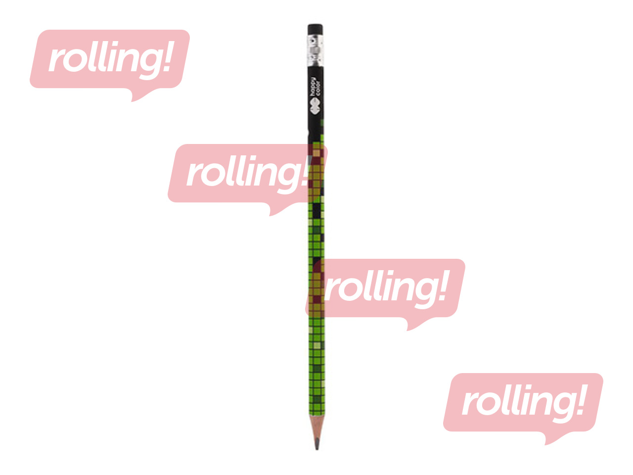 Карандаш с ластиком, Happy Color Pixi Blox, 2B