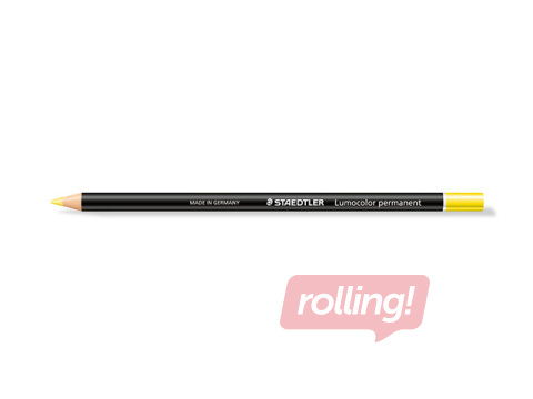 Veekindel pliiats Staedtler Lumocolor glasochrom 108, kollane