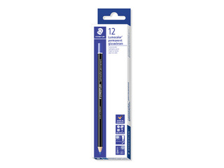 Zīmulis - marķieris Staedtler Lumicolor glasochrom, zils
