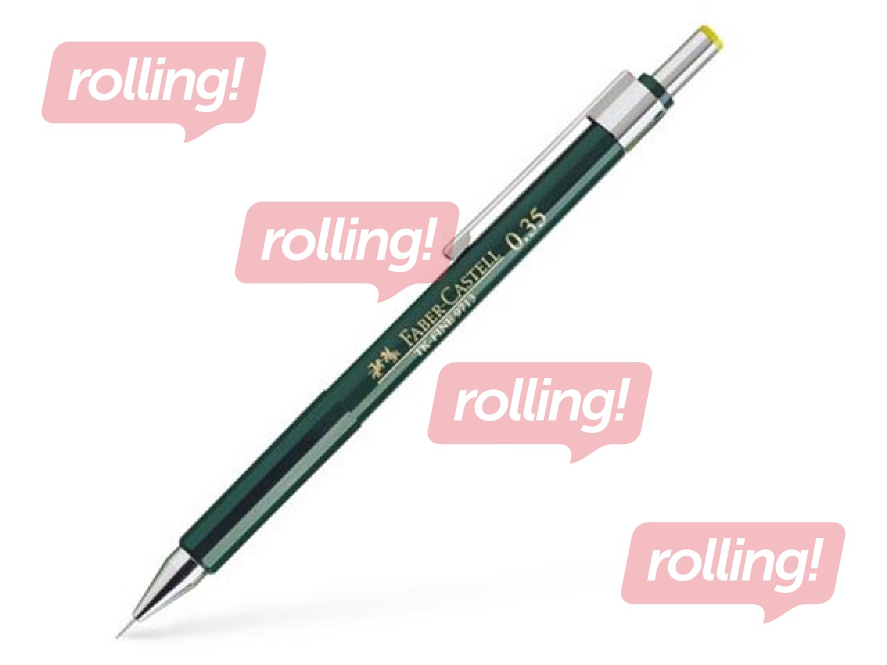 Mehaaniline pliiats  Faber - Castell TK Fine 9713, 0.35mm 