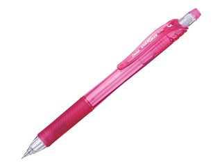 Mechanical pencil, Pentel Energize-X, with eraser, pink, 0.5mm