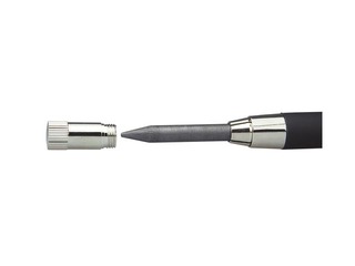 Mechanical pencil Milan, with 6 graphite refills, black, 5.2mm