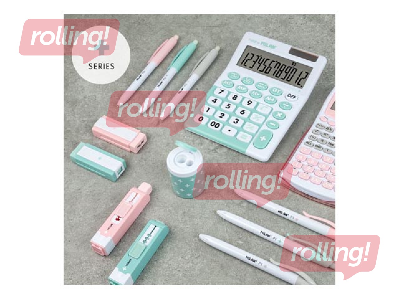 Mehāniskais zīmulis ar dzēšgumiju Milan, PL1, 0.7mm, pelēks