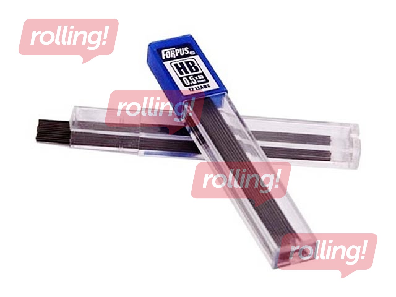 Mehaanilise pliiatsi südamikud Forpus, HB, 0.5mm