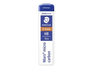 Граффит для механических карандашей Mars micro, HB, 0.9мм