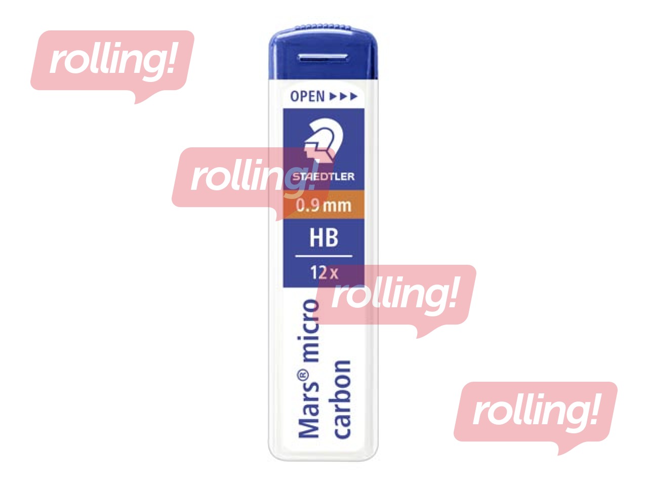 Grafiitsüsid Mars micro 250, HB, 0.9mm