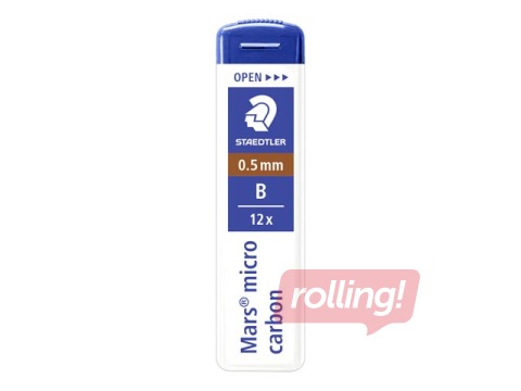 Graphite leads Mars for pencil Staedtler 250, B, 0.5mm