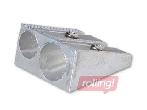 Double hole metal pencil sharpener Concorde