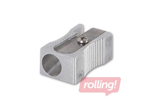 One hole metal pencil sharpener 