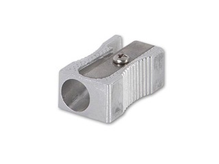 One hole metal pencil sharpener 