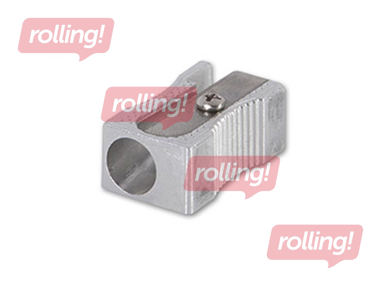 One hole metal pencil sharpener 