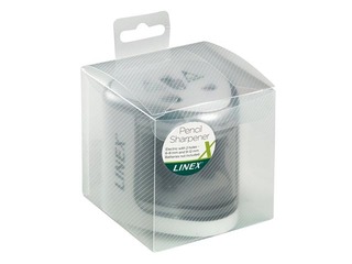 Pencil sharpener Linex, double hole, battery-operated