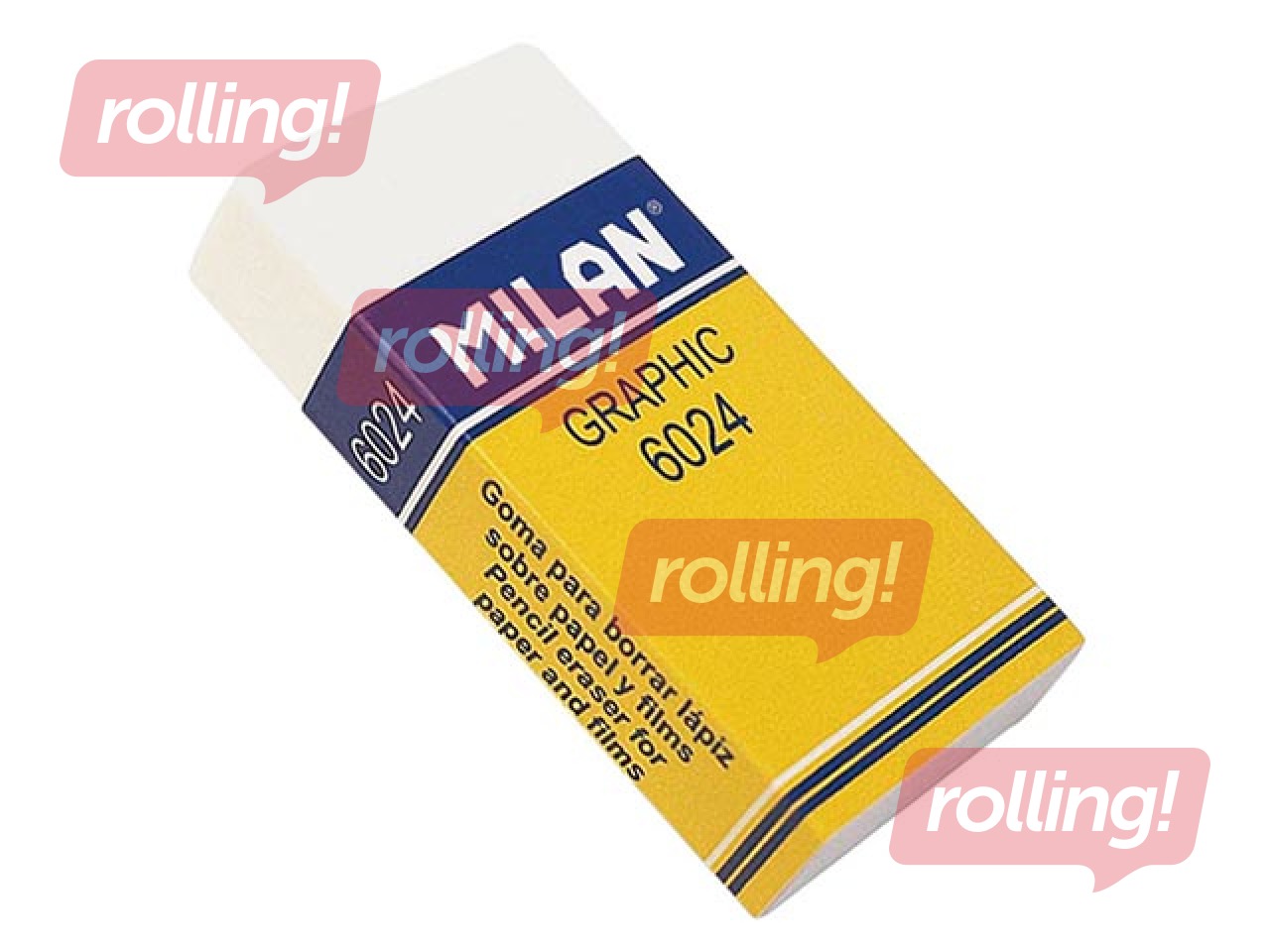 Ластик  Milan 6024, Graphic