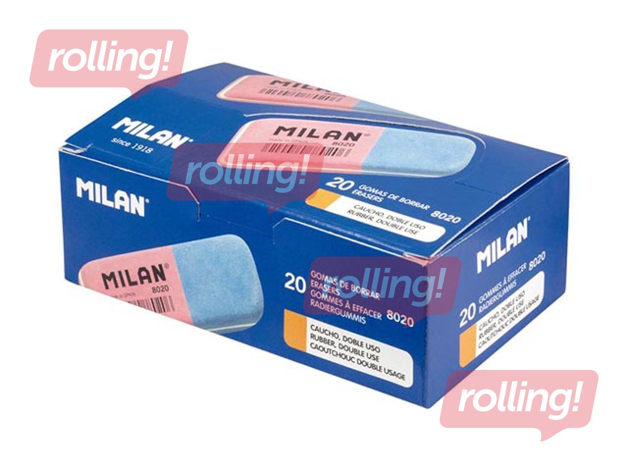 Eraser Milan 8020