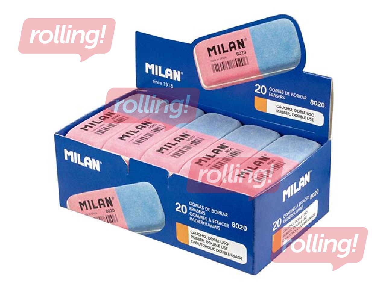 Eraser Milan 8020