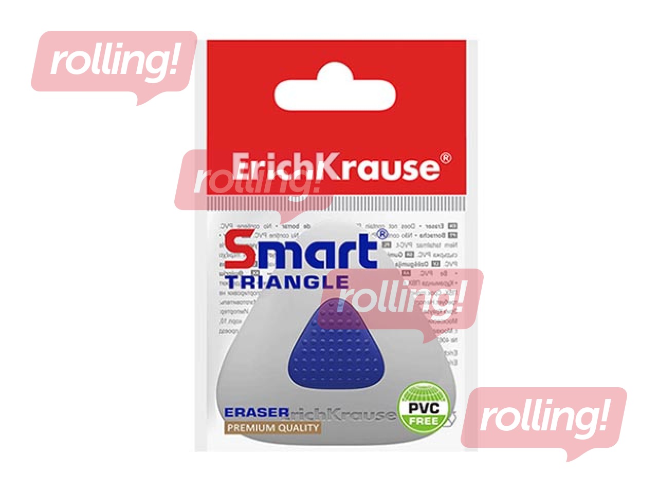 Eraser ErichKrause SMART & SOFT, triangle shape