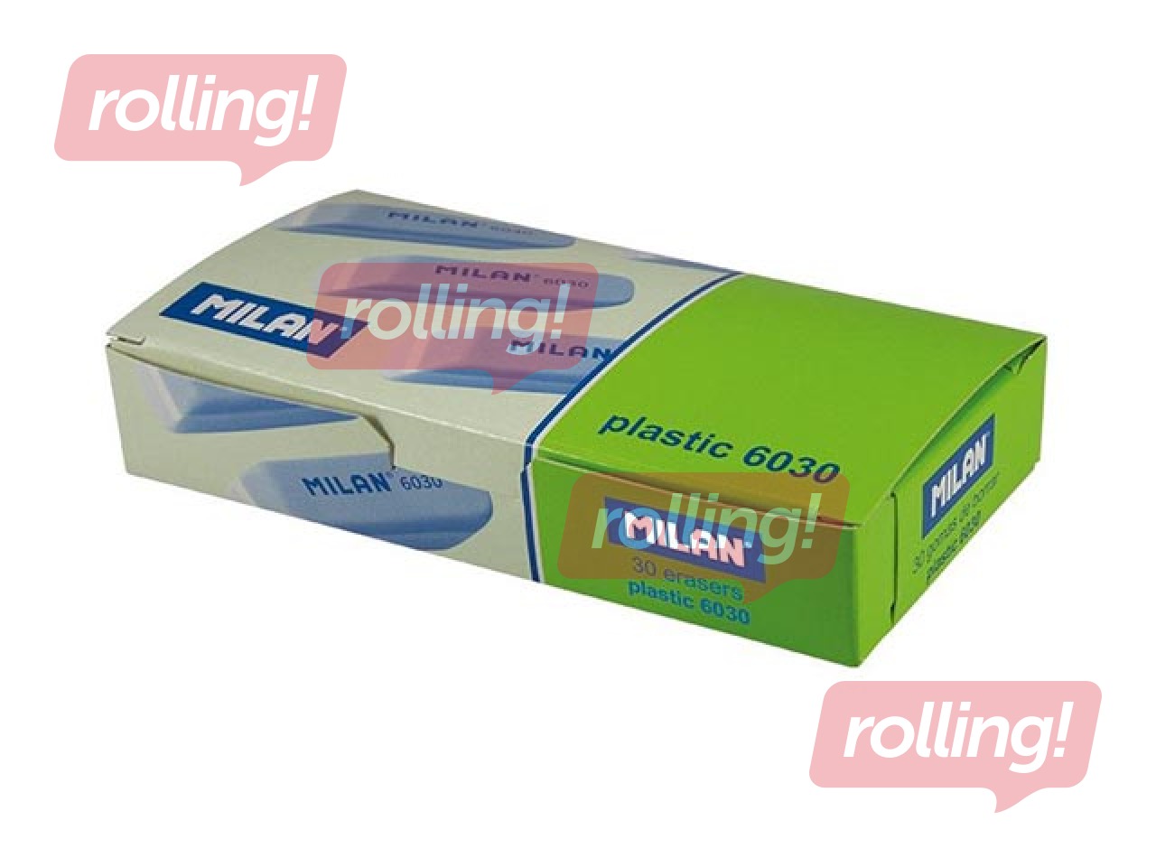 Eraser Milan 6030, various colours