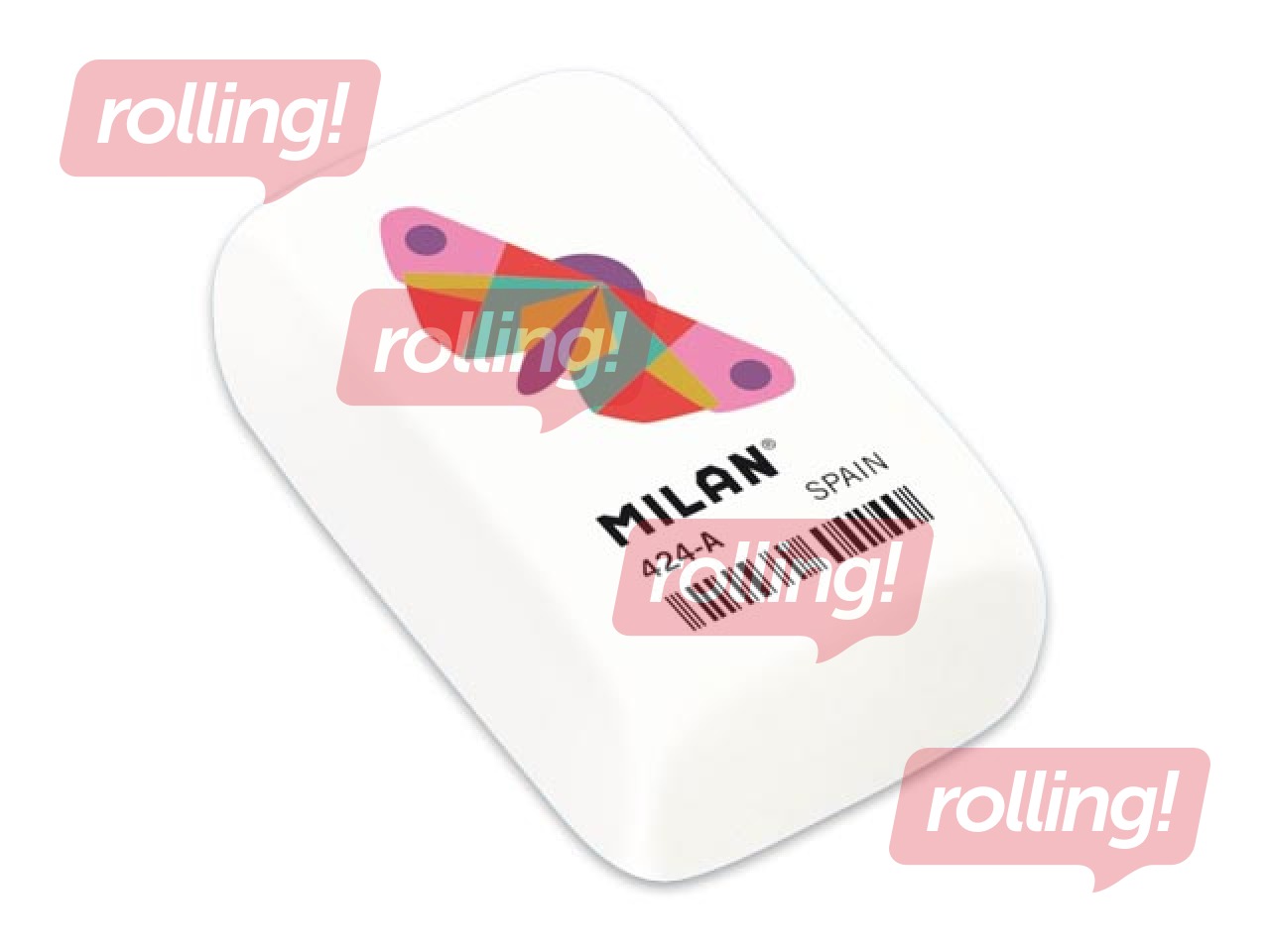 Eraser Milan, 4020A, with Animal Designs