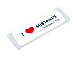 Ластик Milan, I Love Mistakes, 4860