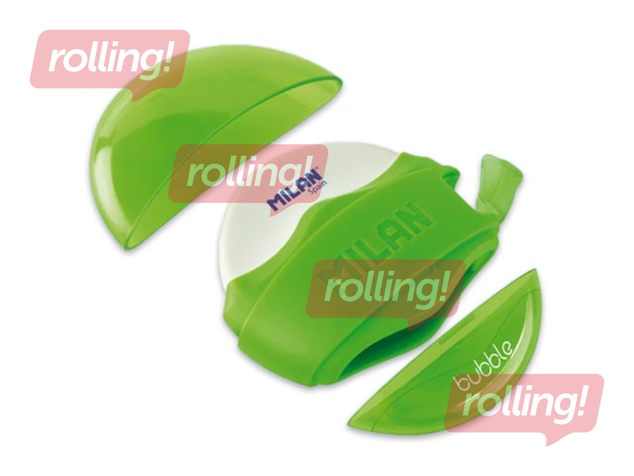 Kustutuspliiats ja pliiatsi teritaja Milan, Bubble