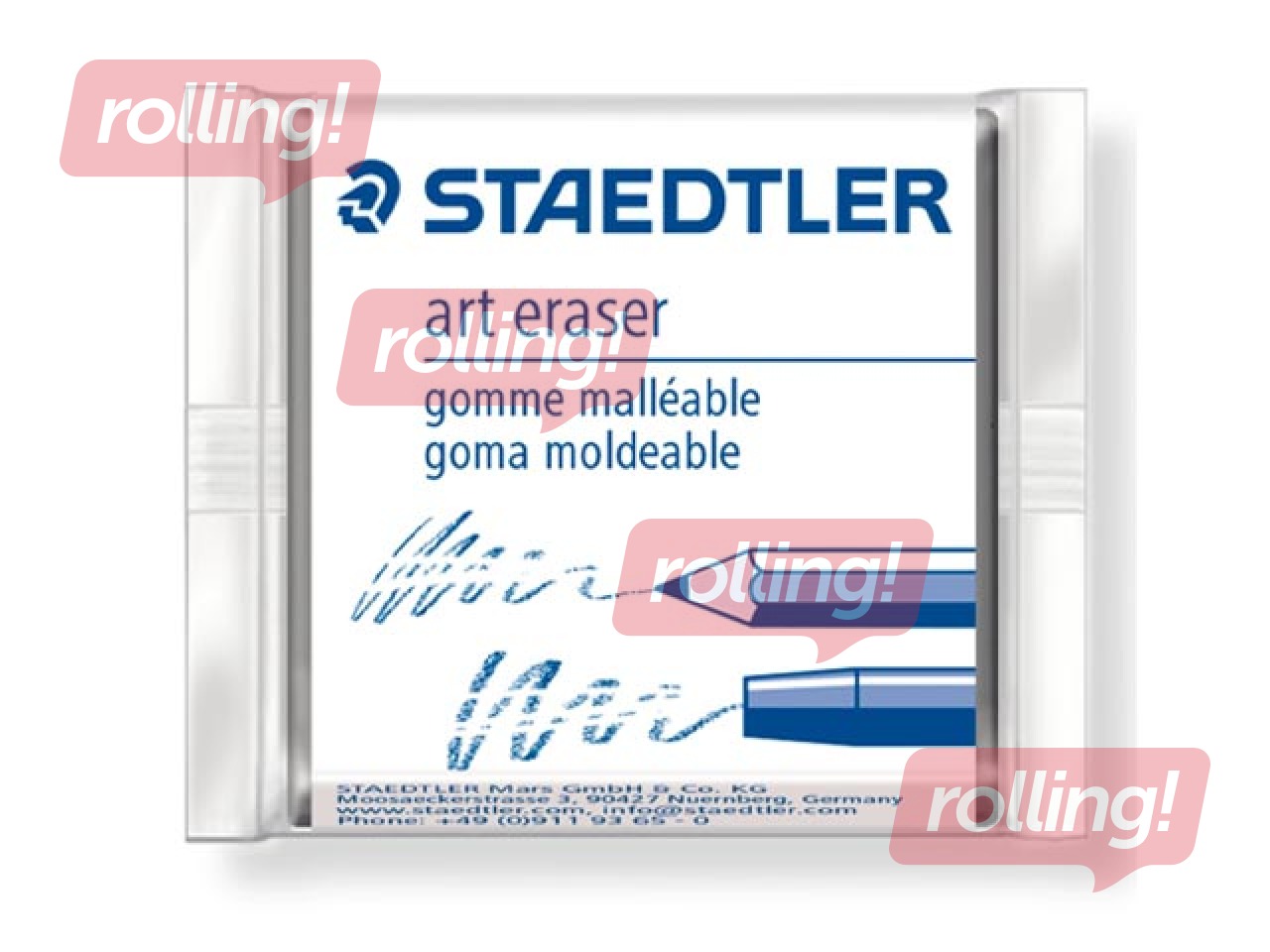 Масса для стирания Staedtler, серая