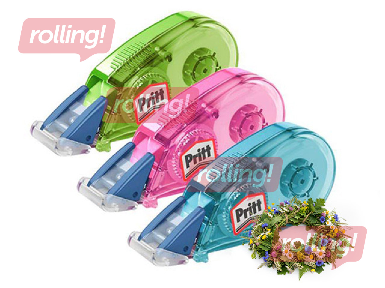 Korekcijas lente Pritt Micro Rolly, 5mm x 6m +Līgo dāvana!