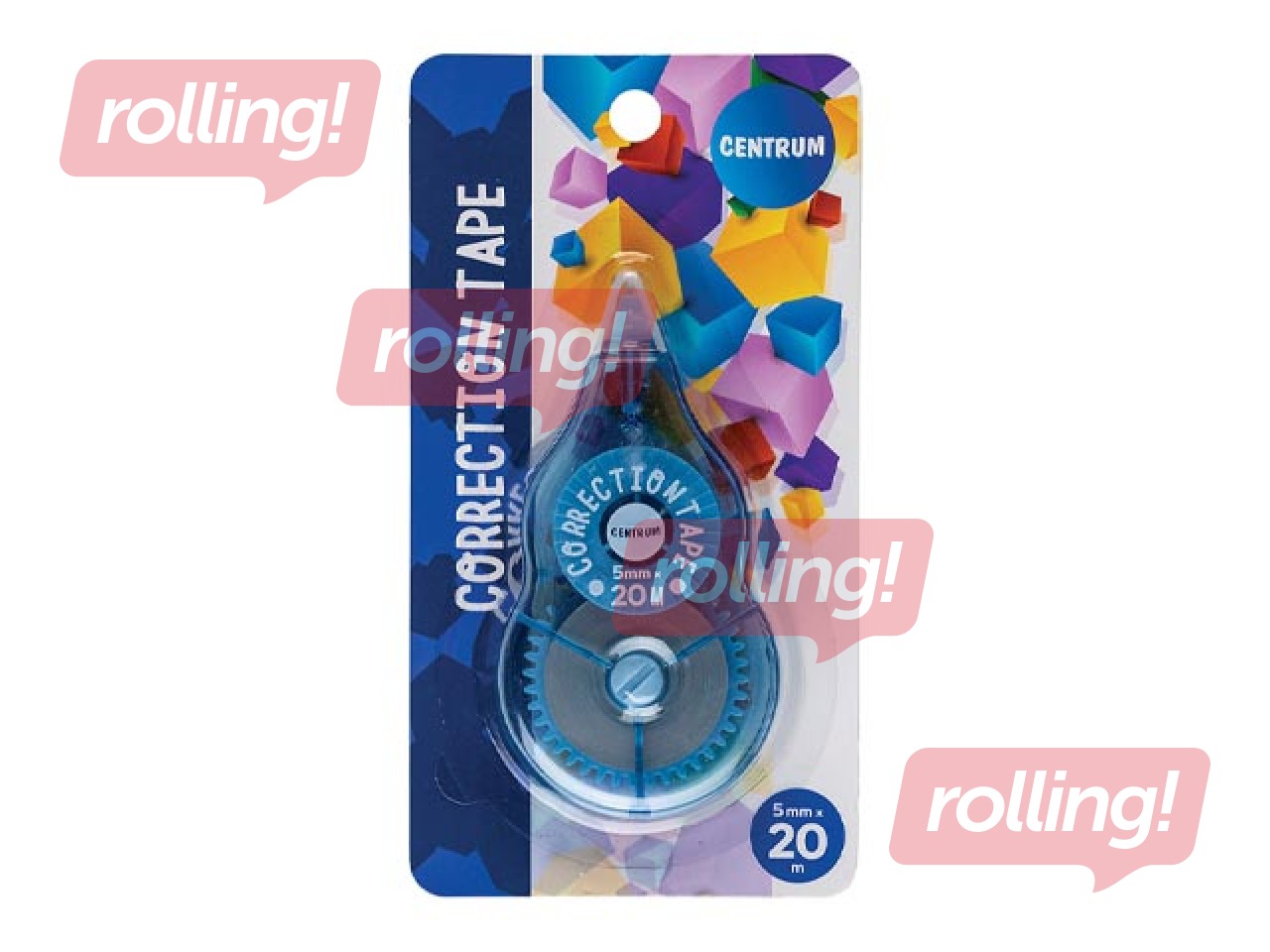 Korrektuurlint Centrum, 5mm x 20m
