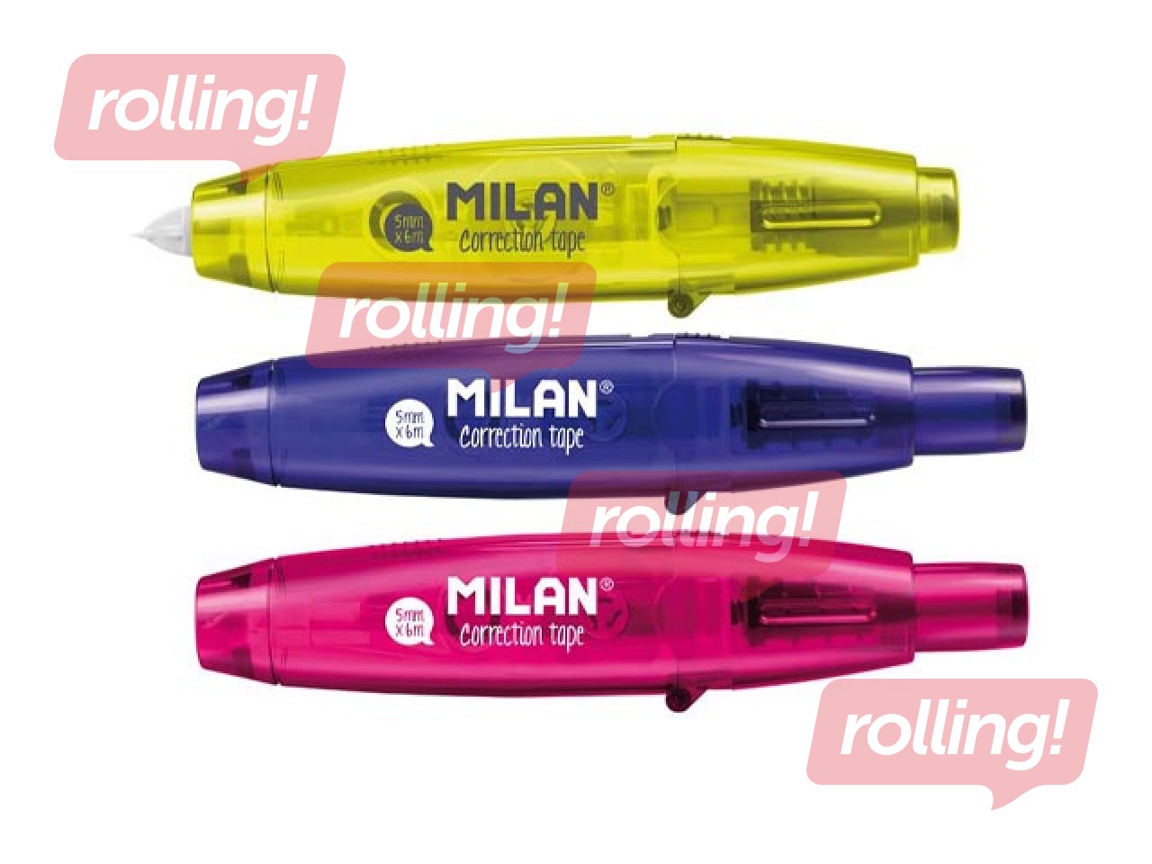 Корректирующая лента Milan, Acid, 5мм x 6м