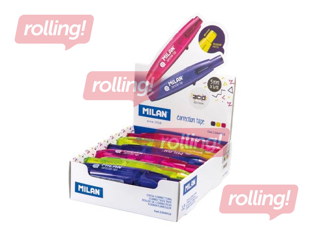 Parandusteip Milan, Acid, 5mm x 6m