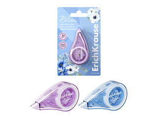 Корректирующая лента ErichKrause Pastel Bloom, 5мм × 7м
