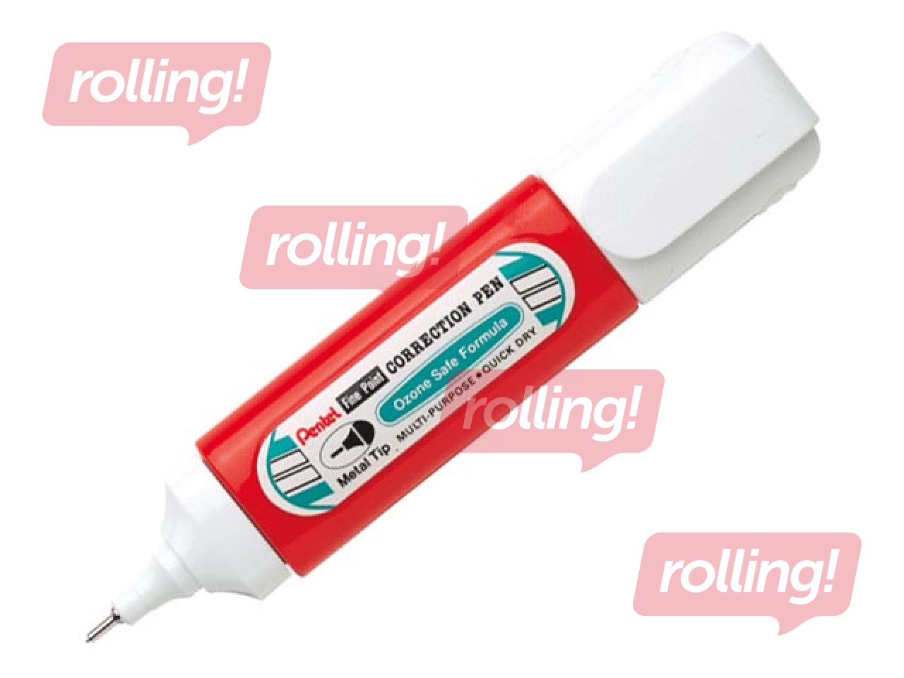 Korekcijas pildspalva Pentel ZLC-31W, 12ml