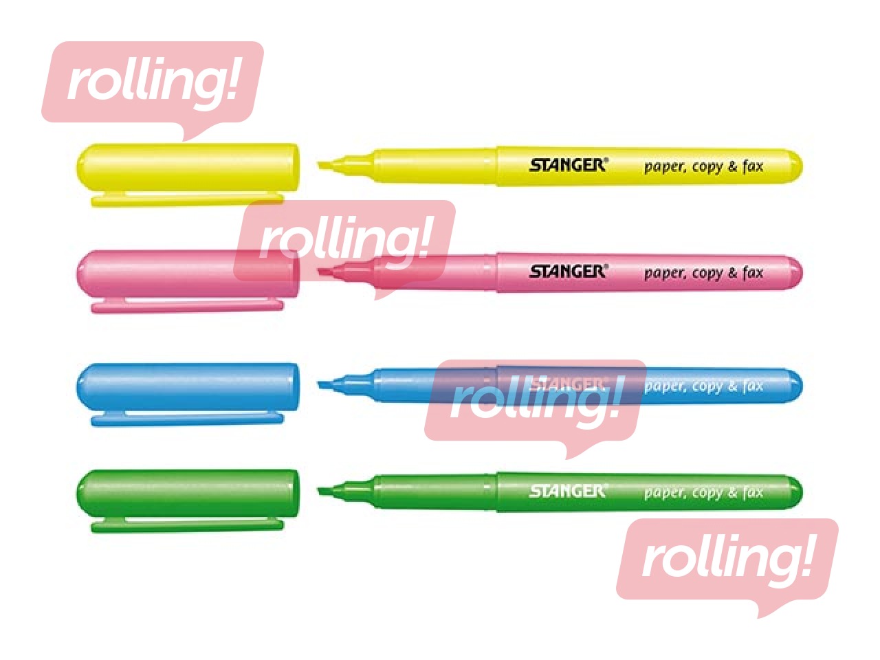 Text marker  Stanger, 1-3mm, set 4 pcs.