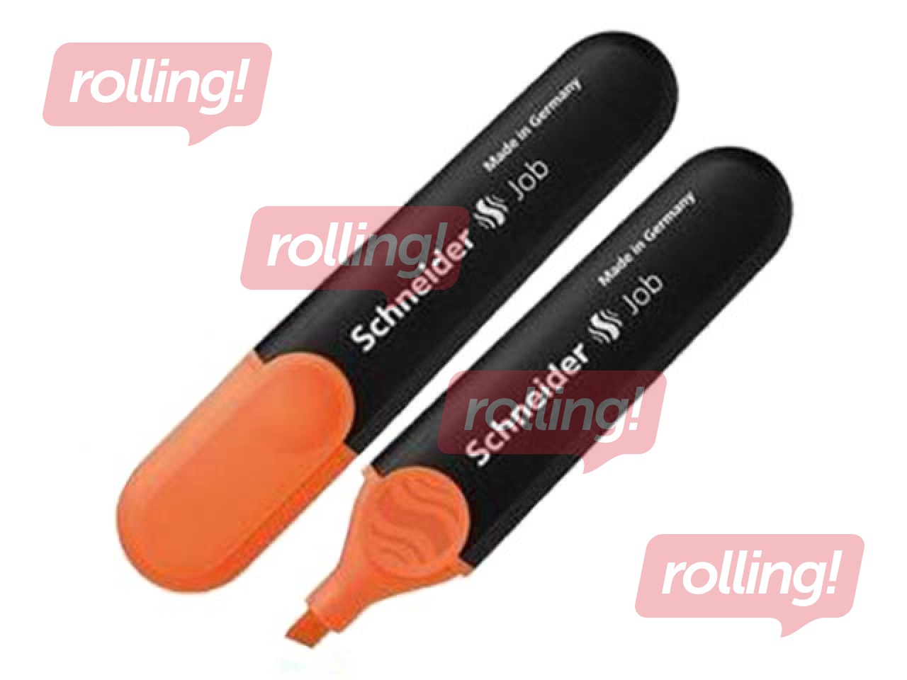 Tekstimarker Schneider Job, oranž, 1-4.5mm