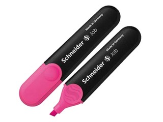 Маркер текстовой Schneider Job, розовый, 1-4.5мм