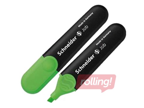 Маркер текстовой Schneider Job, зелёный, 1-4.5мм