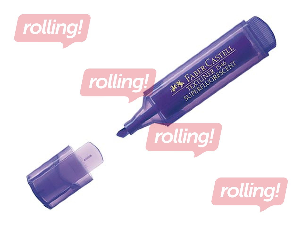 Text marker Faber - Castell, violet, 1-5mm