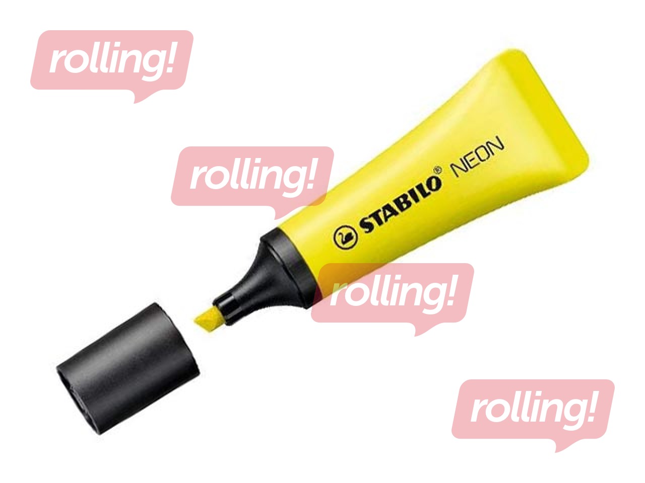 Tekstimarker Stabilo NEON, kollane, 2-5mm