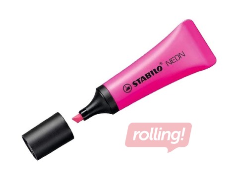 Tekstimarker Stabilo NEON, magneta, 2-5mm