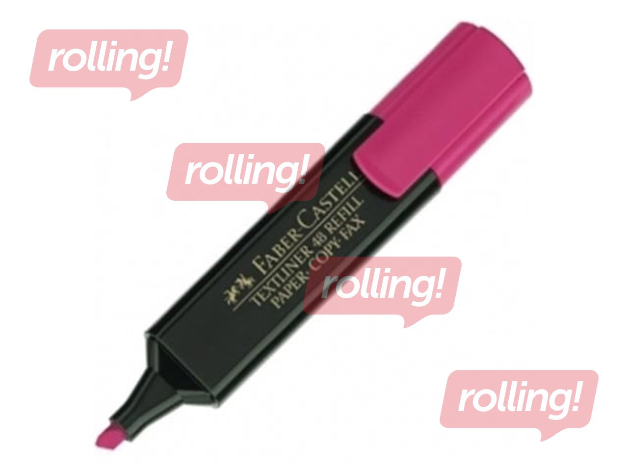 Text marker  Faber - Castell, pink, 1.2-5mm