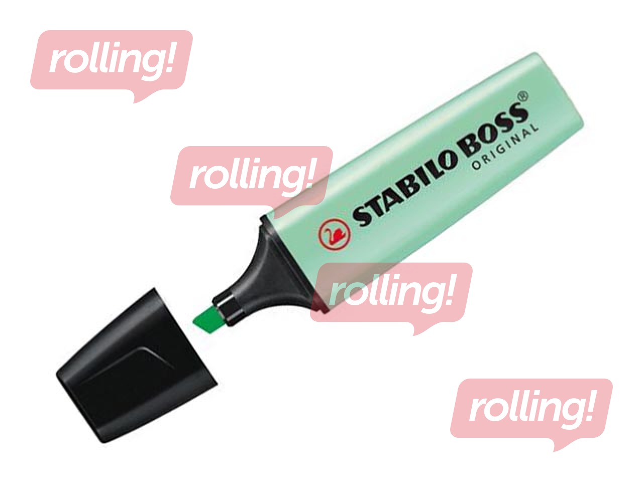 Tekstimarker Stabilo Boss Original Pastel, roheline