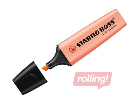 Tekstimarker Stabilo Boss Original Pastel, virsikuvärvi