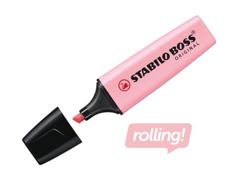 Tekstimarker Stabilo Boss Original Pastel,  roosa