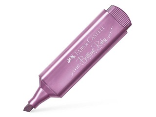 Teksta marķieris Faber - Castell, perlamutra lillā, 1-5mm