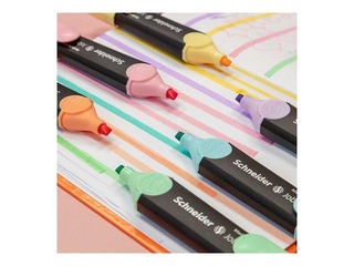 Tekstimarker Schneider Job, 1-5mm, 6 värvi