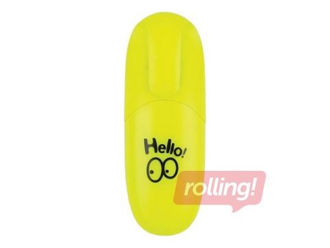 Teksti marker Centrum Neon mini, kollane, 1-5mm