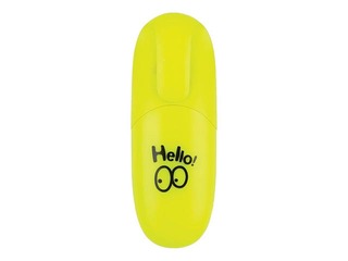 Teksti marker Centrum Neon mini, kollane, 1-5mm