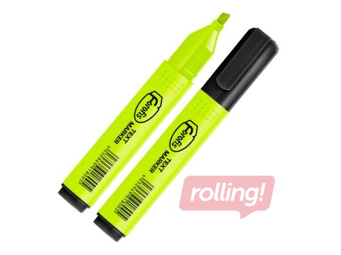 Text marker Forofis, yellow, 1-3mm