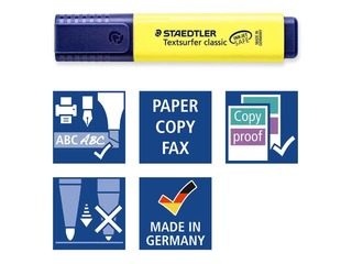 Tekstimarkerid Staedtler Textsurfer 364, 1-5mm, 8 värvi