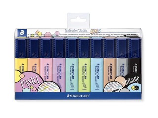 Text marker set Staedtler Textsurfer 364, 1-5mm, 10 pastelcolors