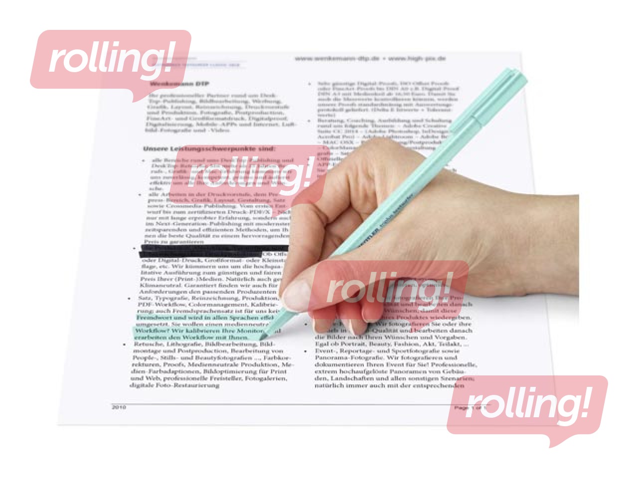 Tekstimarkerid Staedtler Textsurfer 362, 1-4 mm, 6 pastellvärvi